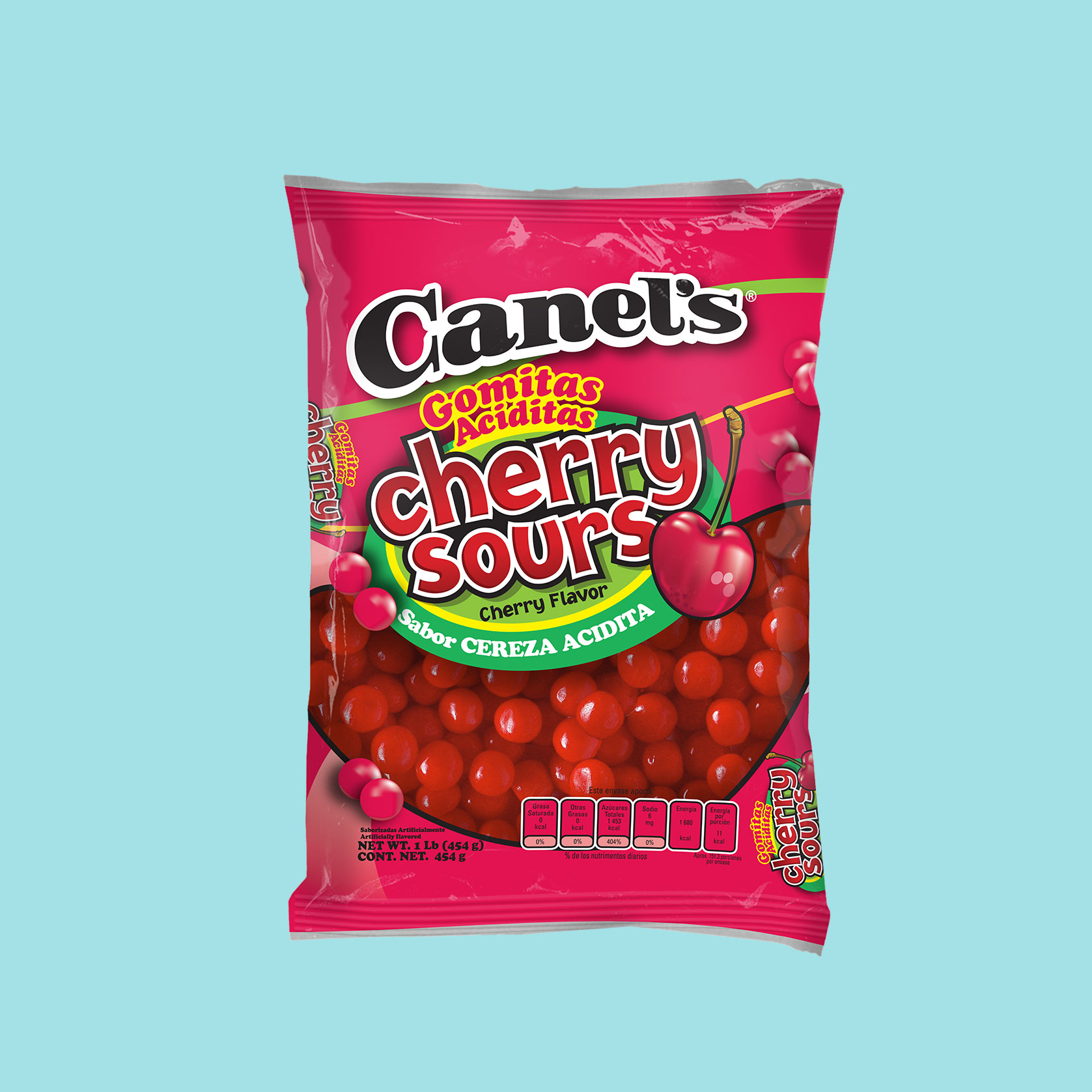 Cherry Sours 1 Lb Canels